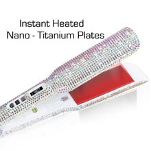 Load image into Gallery viewer, Sparkly Rhinestone Flat Iron