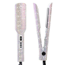 Load image into Gallery viewer, Sparkly Rhinestone Flat Iron