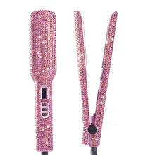 Load image into Gallery viewer, Sparkly Rhinestone Flat Iron